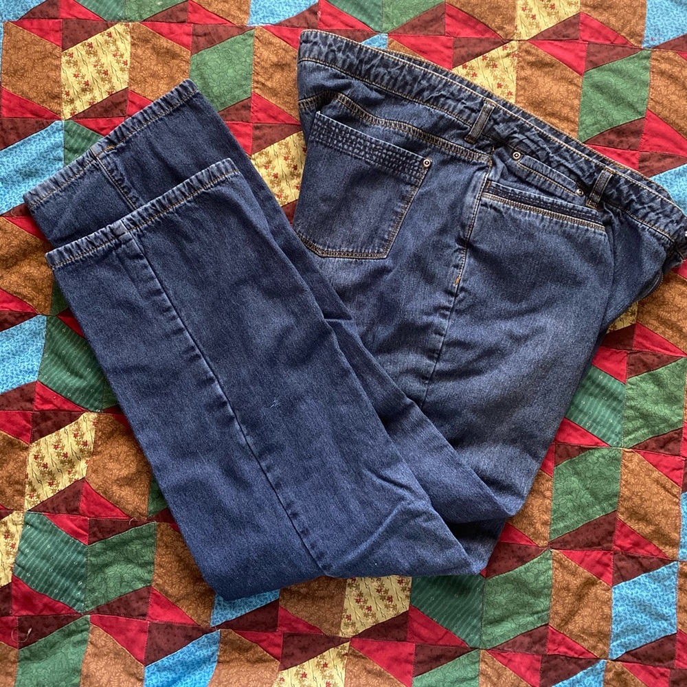 Natural Reflections Flannel Lined Jeans